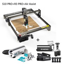 레이저조각기 각인기ATOMSTACK-레이저 조각기 X7 A10 S10 프로 50W CNC DIY 레이저 금속 나무 아크릴 유리, 08 S10 PRO-7_04 AU