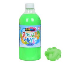 뭉게구름 거품물감 리필 1000ml 낱색 형광초록 미술놀이 물감 물감놀이 유아미술 유아물감 kwk+3476, 상품선택