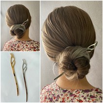 오케이샵 똥머리 날개헤어비녀핀(53974)