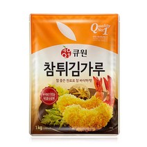 큐원 튀김가루1kgx10개, 1개, 10kg