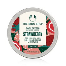 [더바디샵] 미니 스트로베리 바디버터 50ML 88471 (딸기 바디크림), 단일속성, 없음