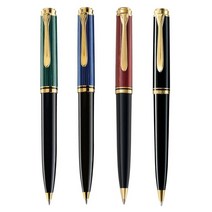 PELIKAN 펠리칸 볼펜 K600 (블랙 녹색 청색 적색), 블랙