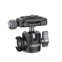 울란지 U-80L 브이로그 볼헤드 도브테일 퀵릴리즈 플레이트 포함 콜드슈 개인방송 삼각대 액세서리