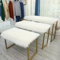 해외 양모카펫 흰색 털로 된 카펫 옷가게 진열장 모포장식 러그 테이블 상판 유수대-538723