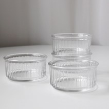듀라렉스 오븐쉐프 클리어 램킨 대 10cm 강화유리 종지 소스그릇 디저트볼 홈카페, 오븐쉐프클리어램킨/대(10cm)