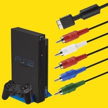 PS2 PS3 플스2 플스3 호환 컴포넌트 AV케이블 고급형 1.8M 케이블
