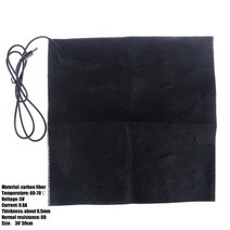 1/2pcs 탄소 섬유 난방 패드 손 온열 장치 USB 필름 전기 겨울 적외선 발열 히트 매트, 13.As Pic Show, 14 As Pic Show