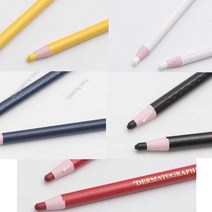 보성 다이아몬드색연필 5색 12개입 489986EA, 백색(113787)