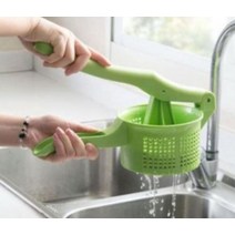 야채탈수기 가정용 샐러드 상추 두부물빼기 만능 물기제거 짤순이오이지짤순이 개별포장 위생 야채다지기 손잡이 미니 가정용 만능 채소탈수기 대용량 업소용 음