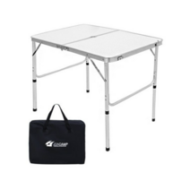 조아캠프 캠핑테이블 90 + 전용가방, 화이트 4개