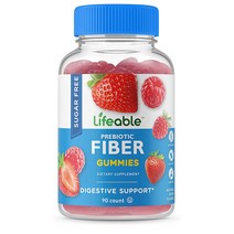 Lifeable Prebiotic Fiber Gummies 프리바이오틱 파이버 구미 무설탕 90구미