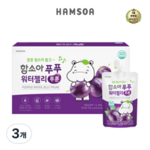 라이브잇 함소아 푸푸 워터젤리 푸룬 70g x 10p, 3개, 700g, 사과퓨레 + 푸룬 혼합맛