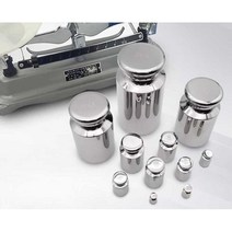 스틸 분동세트 저울추 세트 1g - 2kg 미세 교정 계량, M1급 크롬도금 - 50g(박스 제외)