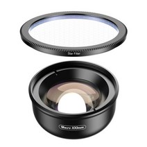 APEXEL HD 100mm 매크로 마이크로 렌즈 전문 휴대 전화 렌즈 아이폰 x xs max 삼성 s9 모든 스마트 폰용 CPL + 스타 필터, CHINA, macrolens starfilter