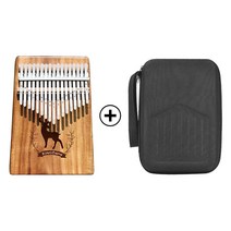 1+1 17음계 이시영 칼림바 마호가니 민속악기 풀세트 학교 정식납품 업체, 사슴 + 칼림바케이스