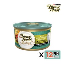 팬시피스트 메들리 85G 모음 주식캔, 프리마베라 치킨, 85G 12캔, 생선, 12개