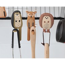 사무실 파티션 부착 인테리어 동물 자석행거 공간활용, 곰