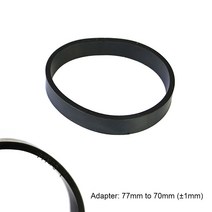 R-EP 감소 어댑터 76mm 3 인치 콘 에어 필터 범용 고무 링 2.75, 77mm  70mm