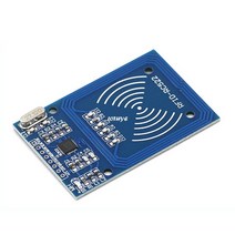 와이파이 모듈 MFRC522 RFID IC 무선 모듈 키 SPI 작가 리더 카드 근접, 02 MFRC-522 board