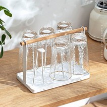 1+1 컵건조대 우드커피잔걸이 컵홀더 물받이, 상세페이지 참조
