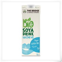THE BRIDGE Plant based soy drink 더브릿지 식물 베이스 드링크 1L 4개