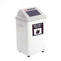 폐건전지수거함 분리 수거함 형광등 재활용 대용량 수거대 폐형광등 사무실 50L, 갈색, 1개