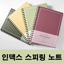 PDW5B772D 홍보 영어 학원제작 수첩 용품 연습장 유선 노트 필기 소량제작 수학 신학기 대학생 예쁜 무지 문구 오, 주영 Olive