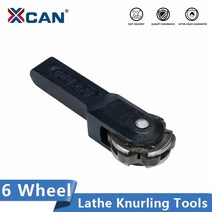 XCAN 6 휠 선반 널링 도구 CNC 홀더 호브, 1개