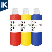 감성물감 250ml 3색 스노우키즈 유아 아기 색감교육 핑거페인트 미술놀이 물감놀이 촉감놀이, 감성250베이직