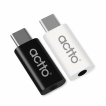 엑토 USB C타입 to 3.5mm 이어폰 오디오 젠더 AUXA-04, AUXA-04화이트