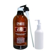 스킨아이디어 바디 마사지오일 베이직 1000ml 무향베이스 +공용기