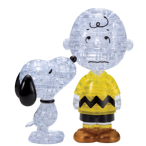3D 크리스탈 퍼즐 스누피와 찰리 브라운 (Snoopy & Charlie Brown)