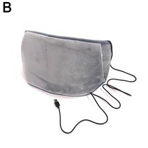 허리찜질기 배온열기 복부 온열 찜질 벨트 USB 충전 난방 허리 벨트 조절 가능한 요추 온열 복부 완화, 02 B