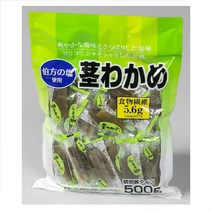 일본 코스트코 GOSHOKU 고쇼쿠 미역 줄기 식이섬유 저지방 스낵 500g