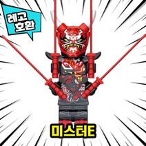 [큐브월드] 레고호환 닌자 캐릭터 블록 미니피규어 시리즈 레고무비, 06. 미스터E