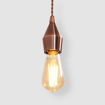LED 식탁등 펜던트 조명 1등 2등 3등 포인트 주방등 홈 카페 인테리어 천장등 예쁜조명, 03. 클랩퍼 1등 펜던트 브론즈