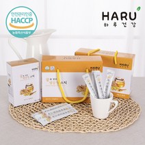 하루건강 꿀 생강 스틱 청 차 [HACCP], 60개입