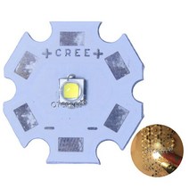 UV랜턴 라이트 레진 젤네일램프 젤램프 UV램프 Cree XPG2 LED 손전등 전구용 콜드 화이트 6500K 뉴트럴 4500k 15W, 1.Warm White 3000K  With 20MM