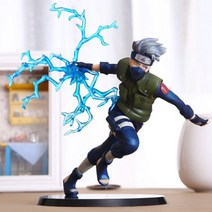 Naa 나루토 피규어 카카시 Sharingan Shikamaru Anime PVC Figure 하 타케 천둥 컷 오비 토 사스케 모델 장난감 선물, F Opp Bag