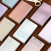 메모리 라이프 계획 월간 주간 메모 디자인 심플 컬러 일정 다이어리 메모지, 12 : 위시리스트