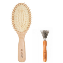 켄트 브러쉬 세트 ( 브러쉬 + 브러쉬 클리너 ) | 영국 왕실 머리빗 | Kent Roll Brush Set ( Brush + Brush Cleaner ), 쿠션