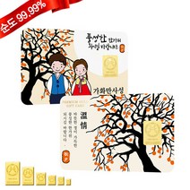 골드모아 순금카드 골드바 3.75g 24K [감나무A] 추석 개업 창업 축하 감사 기념 선물