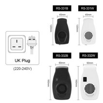 수조 냉각기 냉각 장치 어항 수족관 냉풍 팬 수생 식물 해양 온도 제어 단 조절, UK plug_RS-332W