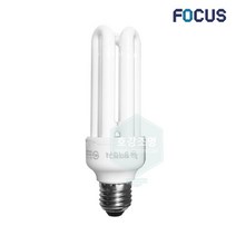 포커스 삼파장램프 장미전구 20W, 적색(빨간빛), 포커스삼파장EL20W