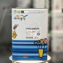 삼화페인트 아이생각 수성외부프로 18L 무광백색 친환경페인트, 1개, 화이트