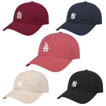MLB [MLB]엠엘비 남여공용 빈티지 스몰자수로고 볼캡(32CP77741)