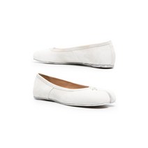 마르지엘라 21SS 여성 타비 플랫슈즈 화이트 S58WZ0042 P4040 H8623 S58WZ0042P4040H8623