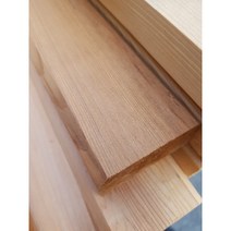 바나나목재 북미산 적삼목 무절 사우나재 28x55x3000mm (옹이없음)국내가공 목재
