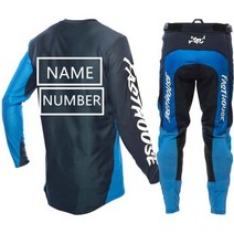 저지 프린트 2023 네이비 FH 세트 4 웨이 스트레치 더트 바이크 모토 크로스 기어 ATV 오토바이 슈트 오프로드 팬츠, XL 36_JERSEY PRINT 3, JERSEY PRINT 3