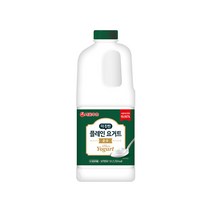 (서울우유)더진한 플레인 당무첨가 순수 요거트1.8L 2입 멀티팩, 2개